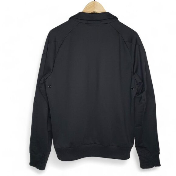 RLX Ralph Lauren Men’s Zip Up Tech Style Fleece Jacket Black Sz M - Picture 2 of 10